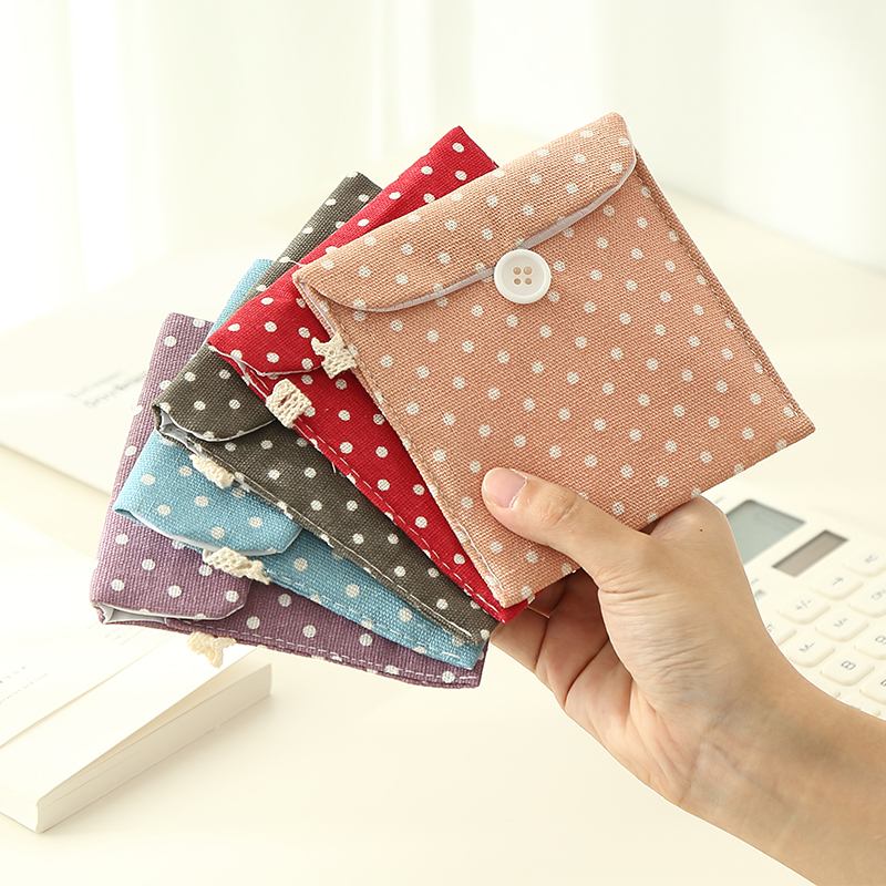 the republic of korea lady tampon Tampons Aunt Napkins bags Cotton and hemp Take it with you Portable Fabric art Storage bagin the Storage consolidation , Home Storage appliances , Storage bag , Admission package sanitary napkins category - from Buy2taobao.com to provide professional Taobao agent buy service