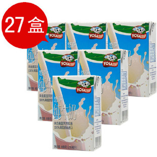  【天猫超市】美国原装进口 悠萨 纯牛奶236ml*27/箱