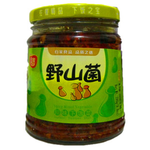  【天猫超市】白家 抢抢吃野山菌 280g