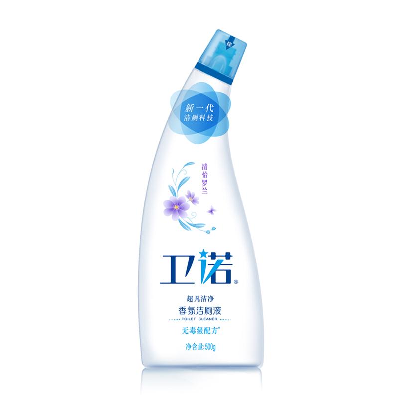 【天猫超市】卫诺马桶清洁剂/洁厕剂 清怡罗兰香氛洁厕液500g/瓶