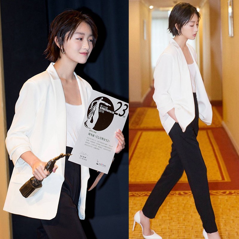 2019 Summer style chic Small suit coat Three Quarter Sleeve Korean Edition Self cultivation Thin section leisure time Net Red man 's suitin the Packing, Logistics packaging, Column bag category - from Buy2taobao.com to provide professional Taobao agent buy service