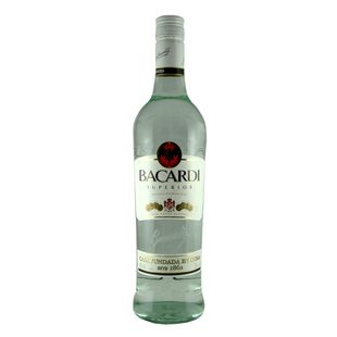  特价！【洋酒】行货Bacardi superior百加得超级朗姆酒银白750ml