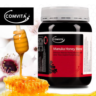  新西兰进口 康维他comvita忍冬麦卢卡花蜂蜜 1kg