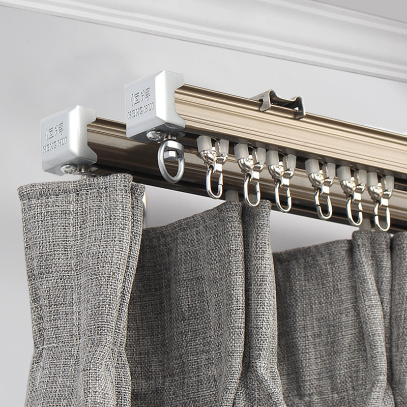 Hang Fai Jianmei aluminium alloy Mute Heavy curtain track Slide Box Windows guide Double trackin the Home Fabric , Curtains and curtain accessories , Accessories accessories , Curtain track category - from Buy2taobao.com to provide professional Taobao agent buy service
