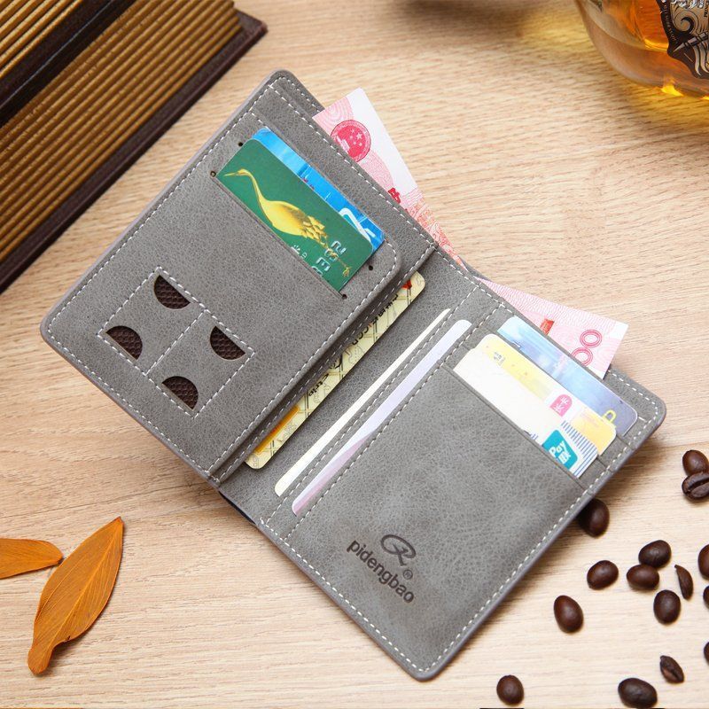 wallet student have cash less than that is registered in the accounts Cross section Vertical section Youth Schoolboy Senior high school student ultrathin Retro Korean Edition personality Walletin the Leather/Lady bags/Men's bag, Wallet category - from Buy2taobao.com to provide professional Taobao agent buy service