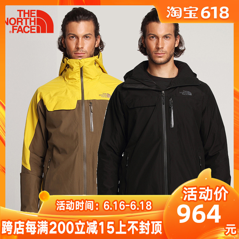 【清仓】TheNorthFace北面冲锋衣潮牌男士户外休闲登山服外套3KT2|ruв категории открытый/альпинизм/в поход/Поездки товаров, открытый одежды, пулемёт белье, куртка - от Buy2taobao.com для оказания профессиональной услуги покупки агента Taobao