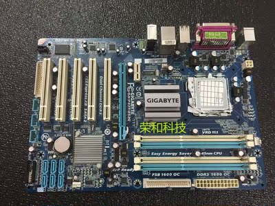 技嘉ga-p43t-es3g 工控 p43主板 ddr3 775针独显大板 ep43t-s3l