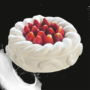  【米旗maky】新品 白色恋人 稀有奶油蛋糕 米旗生日蛋糕 区域配送