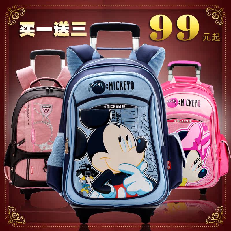 Authentic Disney Barbie children's trolley bag 2013 schoolchildren sent men and women bag rain cover
