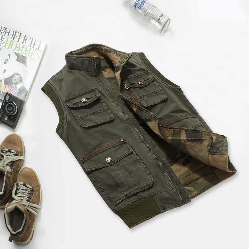 加大<em>加肥</em>钓鱼男马甲,马甲男春夏 <em>羽绒马甲</em>男_