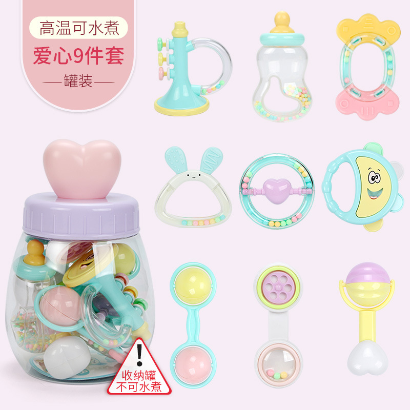 婴儿玩具摇铃1岁宝宝0-3个月新生儿益智6-12婴幼儿牙胶手摇铃|ruв категории подгузник/шампунь/вскармливать/тележка кроватью, парикмахерская/маникюрные ножницы/термометр ежедневный уход небольших товаров и т.д., детей стул - от Buy2taobao.com для оказания профессиональной услуги покупки агента Taobao