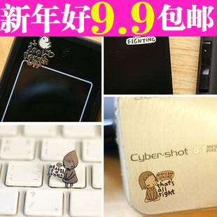  新品人气热卖24K镀金防辐射贴 手机贴纸 义乌百货批发满包邮2633