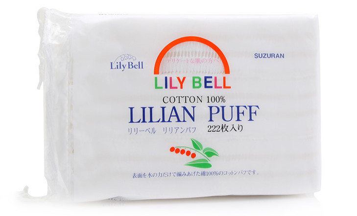 suzuran lily bell丽丽贝尔化妆棉卸妆棉222片
