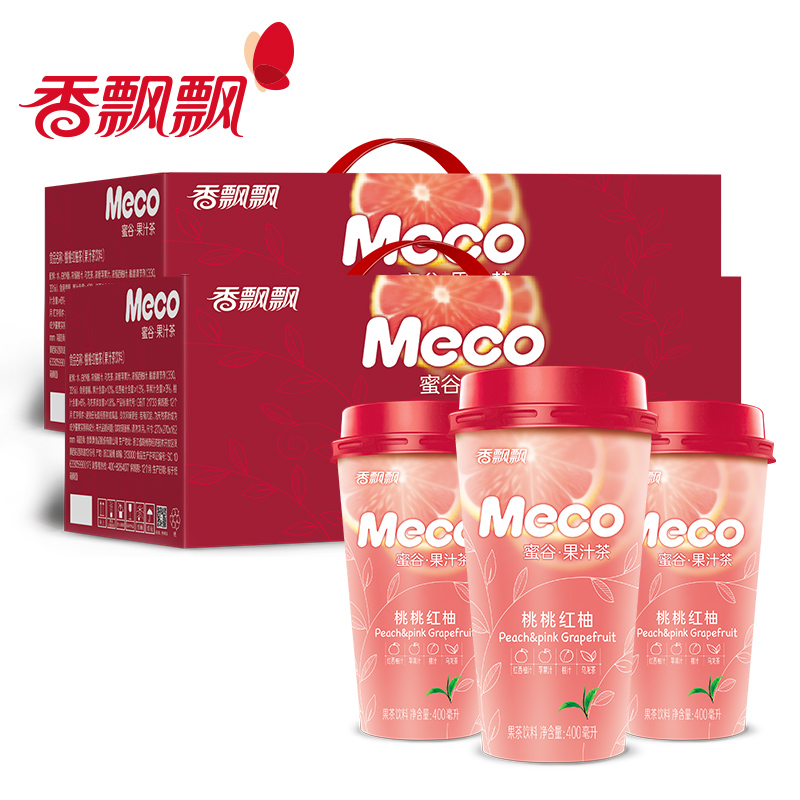 香飘飘奶茶 Meco蜜谷果汁茶果汁 饮料整箱包邮 8杯x2箱 共16杯在类目 咖啡/麦片/冲饮, 饮料, 茶饮料中 - 来自Buy2taobao.com提供专业的淘宝代购服务