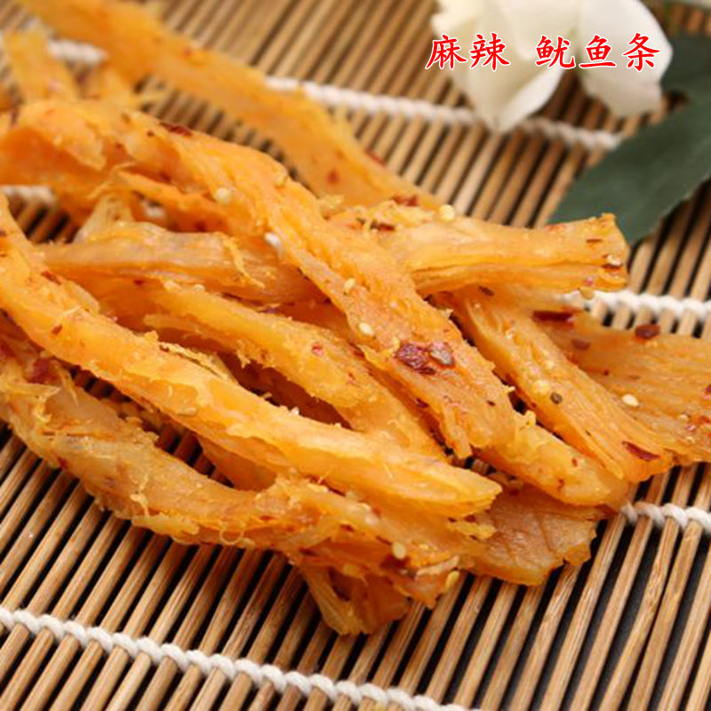 Shredded squid precooked and ready to be eaten Spicy and spicy Squid Article Seafood snacks Squid slices specialty 250 G fullin the Snacks/Nuts/Specialty , Squid/Dried fish/Seafood ready , Instant squid snacks category - from Buy2taobao.com to provide professional Taobao agent buy service