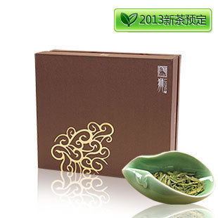  绿茶预售7折 狮峰龙井狮牌西湖龙井茶特级明前茶叶150克礼盒