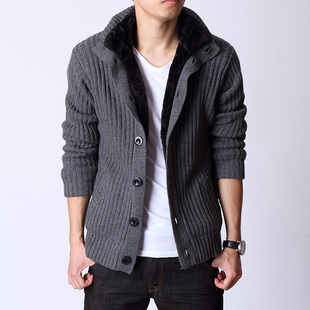 <em>森马</em>冬装新款 <em>男士毛衣</em>开衫针织衫 毛衣外套韩