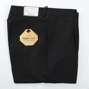  新款七匹狼西裤男士正装西裤 男夏款薄西裤中腰抗皱免烫裤子