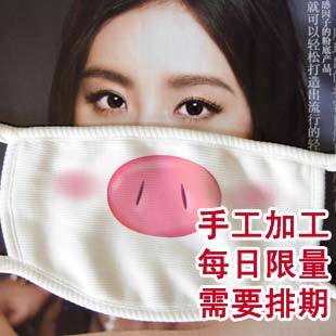 纯棉防尘防晒保暖 个性时尚男生女生潮流 可爱