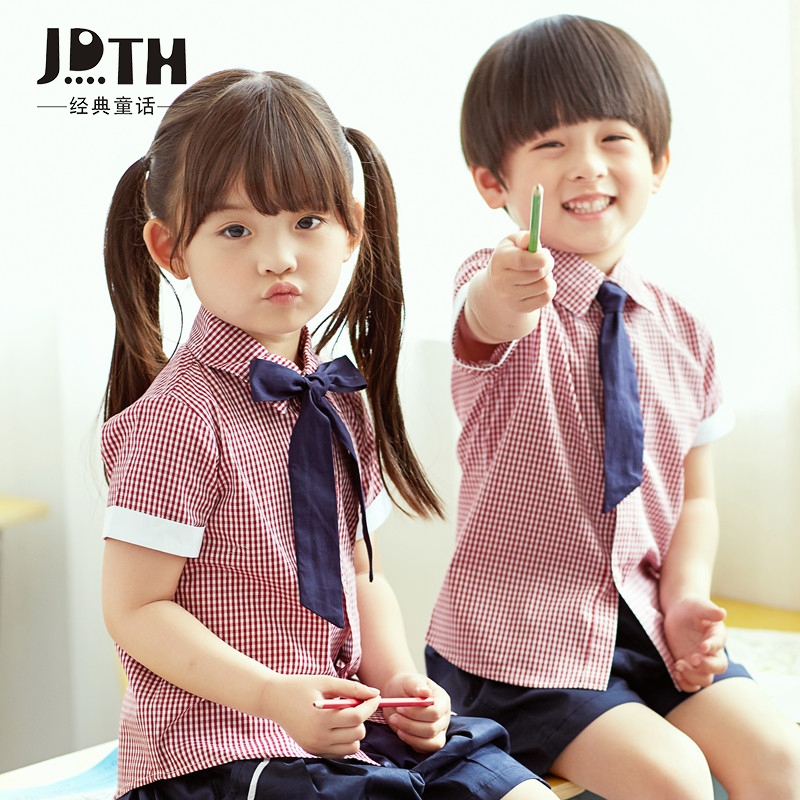 幼儿园园服夏装英伦风儿童班服小学生校服套装老师服毕业服衬衫季在类目 童装/婴儿装/亲子装, 校服/校服定制中 - 来自Buy2taobao.com提供专业的淘宝代购服务