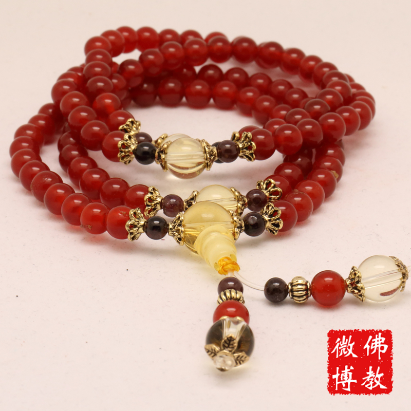 【佛教微博】法师加持 6mm*108颗红玛瑙佛珠在类目 特色手工艺, 宗教工艺品, 佛珠/念珠, 佛珠手链中 - 来自Buy2taobao.com提供专业的淘宝代购服务
