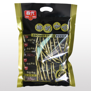  包邮海南特产 春光优质椰奶咖啡 速溶咖啡粉589克 好喝的咖啡粉