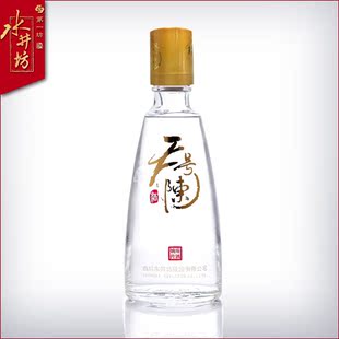  水井坊嫡传 天号陈 晶莹装45度白酒限量小酒版100ml/酒版/限量版