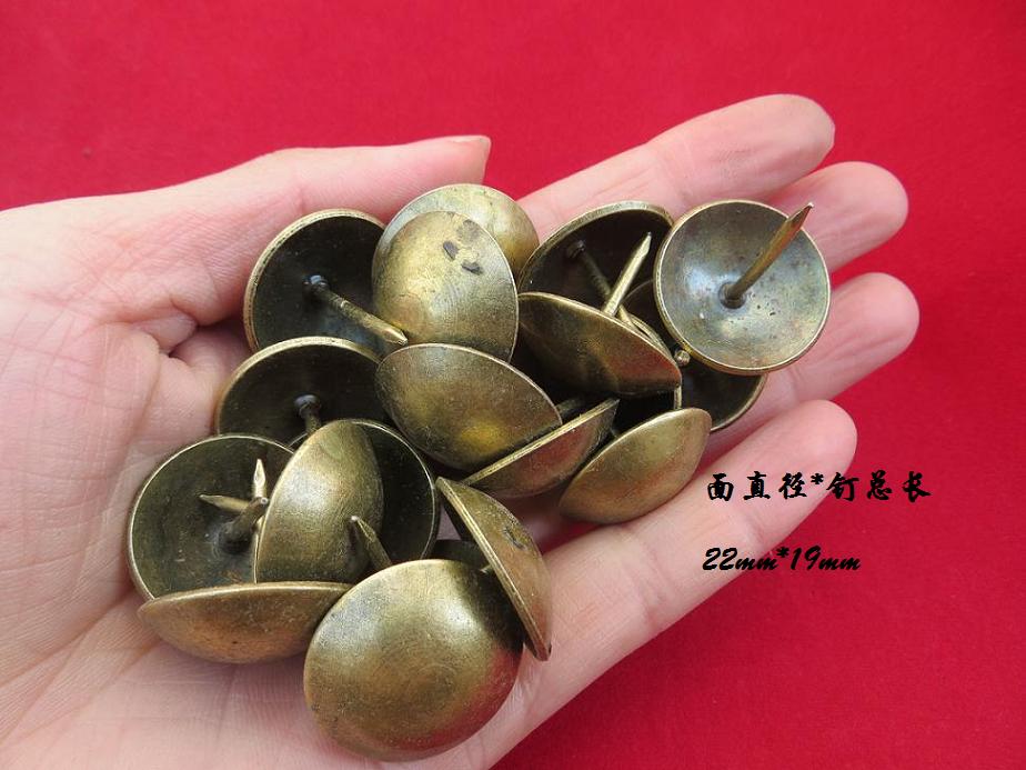 Metal furniture Nails Wine Nails Antique nail Nail surface Packaging box Doornail Sofa nail 22*19mmin the Hardware/Tool , Fastener , Nail category - from Buy2taobao.com to provide professional Taobao agent buy service