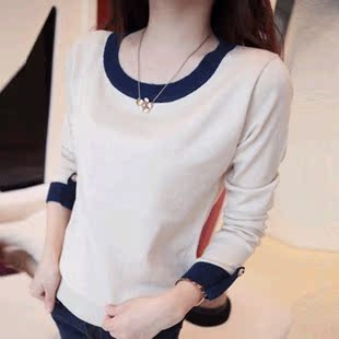 百搭低领针织打底衫...