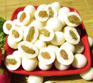  批发！内蒙古特产 天美华乳牛奶提子豆 颗颗奶香十足 250克
