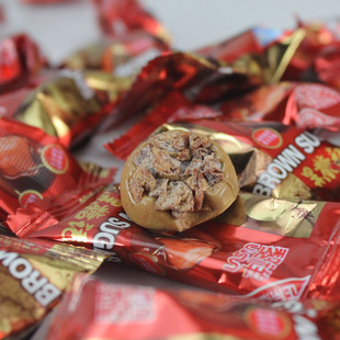  1斤23省包邮 黎祥 黑糖话梅 500g 喜糖 散装 60个左右/斤 糖果