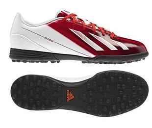  【现货】香港adidas专柜正品 F50梅西配色碎钉TF足球鞋G65450