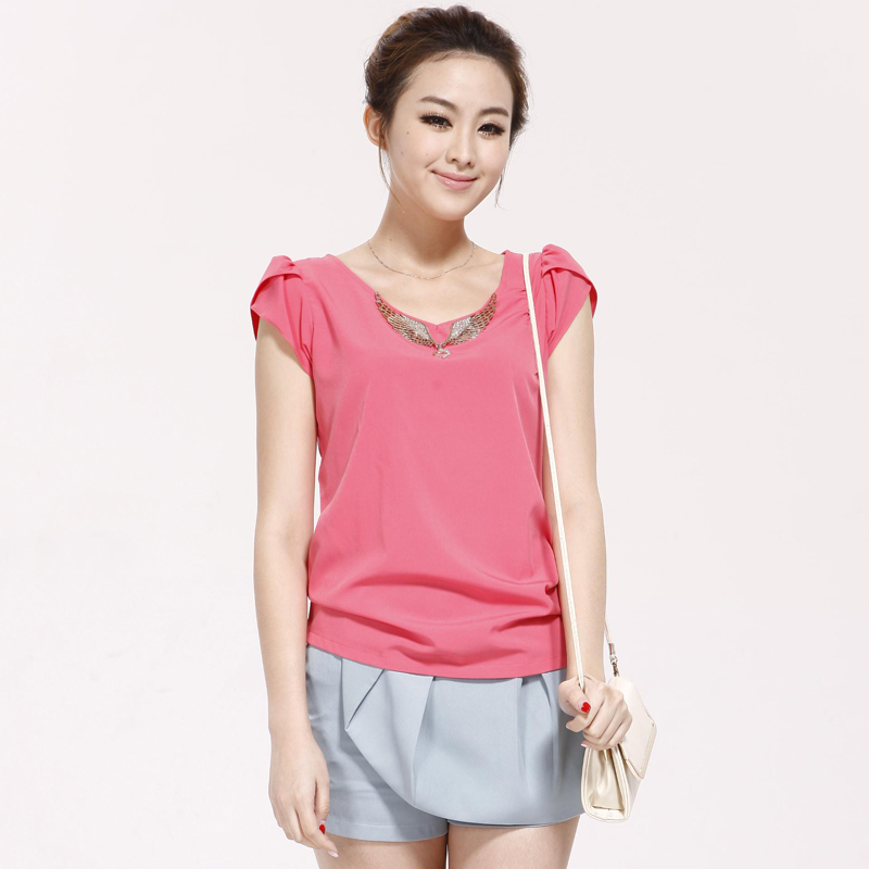 韩版宽松显瘦修身...