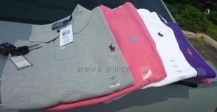  美国代购正品polo Ralph Lauren小马标男士短袖修身T恤Polo衫现货