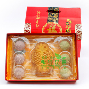  传统糕点礼盒 北京特产 稻香村特色糕点礼盒 吉祥福礼糕点礼盒
