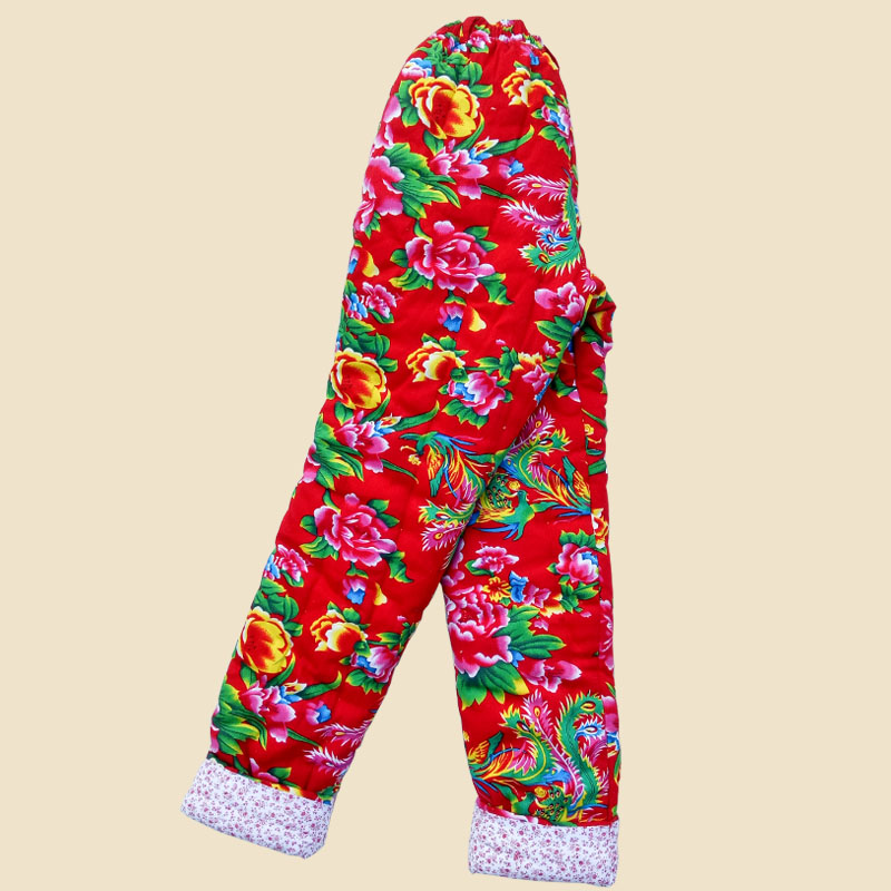Northeast Cotton cloth manual cotton-padded trousers Cotton lady thickening Easy Warm pants Middle and old age Ethnic style costumein the Women's clothing/Boutique , Pants , Trousers/Down pants category - from Buy2taobao.com to provide professional Taobao agent buy service