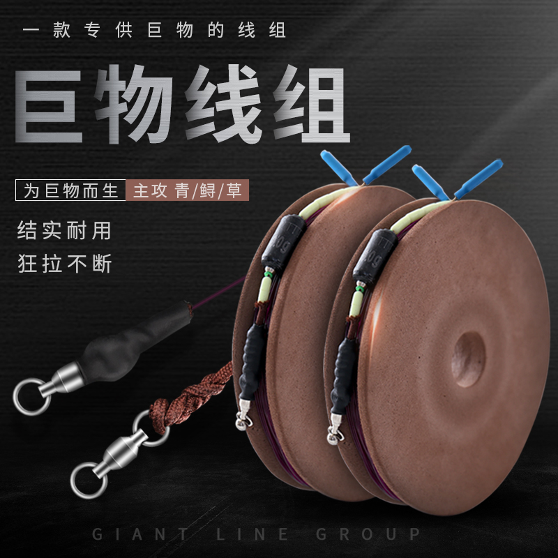 绑好成品大物线组鱼线套装专攻鲟鱼青鱼主线强拉力正品钓鱼线|msdalam kategori luar/Mountaineer/Camping/Aksesori perjalanan, peralatan memancing, Line memancing - dari Buy2taobao.com untuk memberikan perkhidmatan ejen Taobao profesional membeli