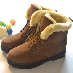 棉鞋保暖雪地靴时尚...