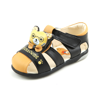  富罗迷童鞋 儿童凉鞋 新款  男童鞋宝宝羊皮包头包邮 3B1007