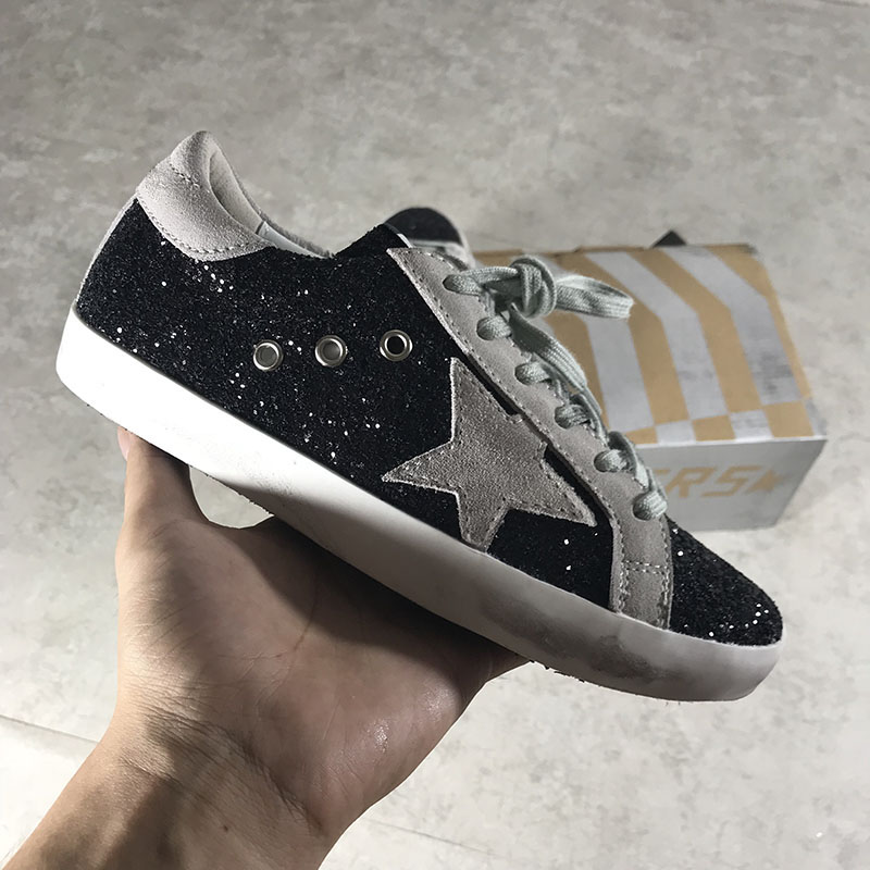 19 spring GGDB Small dirty shoes Korea ulzzang Do the old star black The increase in Korean Edition Sequins Dirty shoesin the Women's Shoes, Low shoes category - from Buy2taobao.com to provide professional Taobao agent buy service