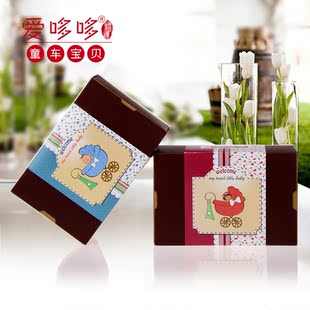  爱哆哆禧礼 蛇年宝宝满月诞生礼盒 童车摇篮西点喜蛋红蛋喜饼礼物