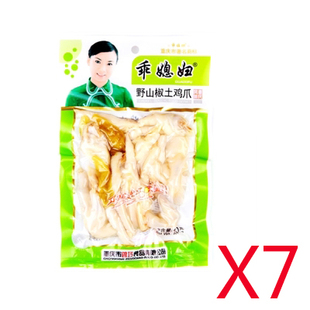  山椒凤爪 乖媳妇泡椒凤爪100g 辣鸡爪 野山椒泡椒凤爪 7包装 包邮