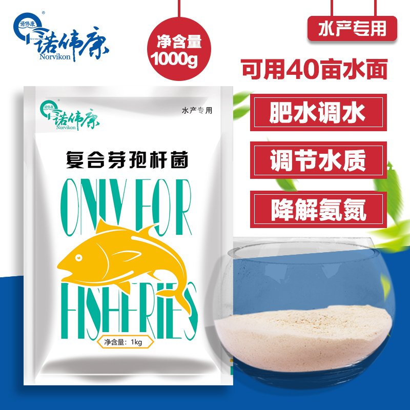 诺伟康 1KG复合芽孢杆菌原粉降解氨氮亚盐硫化氢调水肥水产益生菌|ruв категории животное/Животное питание и принадлежностей, аквариум мира, Другие полезные бактерии - от Buy2taobao.com для оказания профессиональной услуги покупки агента Taobao