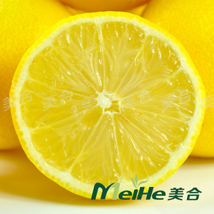  美合 进口新鲜黄柠檬 鲜柠檬 6个江浙沪包邮 进口新鲜水果