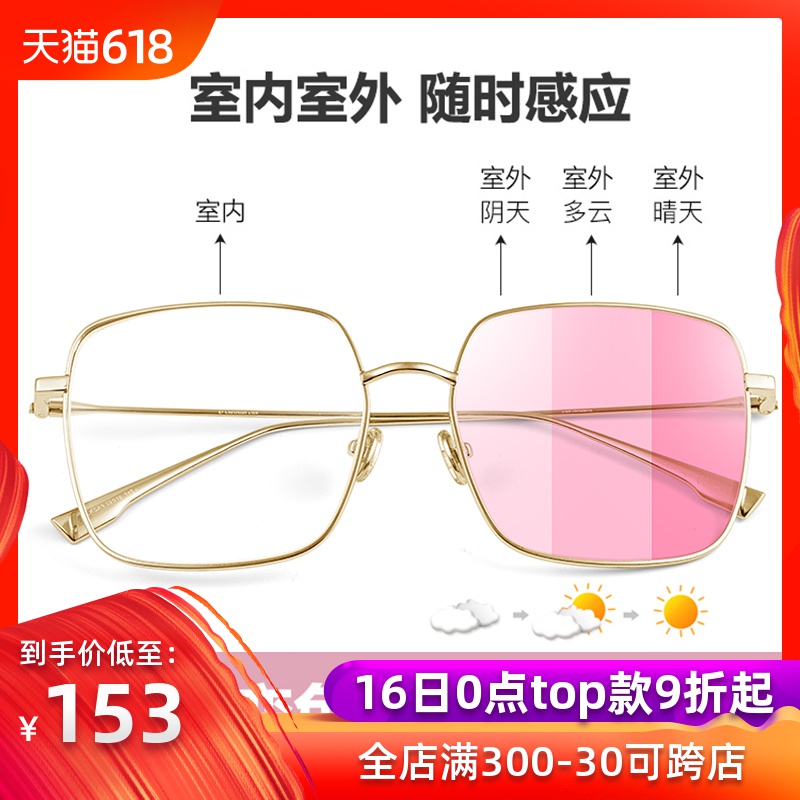 變色眼鏡男女韓版潮大框時尚個性防紫外線太陽鏡大臉2018新款眼鏡在類目 ZIPPO/瑞士軍刀/眼鏡, 太陽眼鏡中 - 來自Buy2taobao.com提供專業的淘寶代購服務