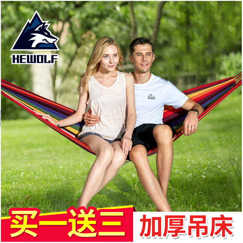 Hammock outdoors Double Rollover thickening canvas student indoor dormitory dorm Swing adult Sleep Liftsin the Outdoor/Mountaineer/Camping/Travel Goods , Outdoor Furniture , Hammock category - from Buy2taobao.com to provide professional Taobao agent buy service