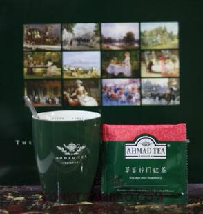  （丝质立体三角茶包）亚曼草莓祁门红茶单片试喝装/秒立顿川宁