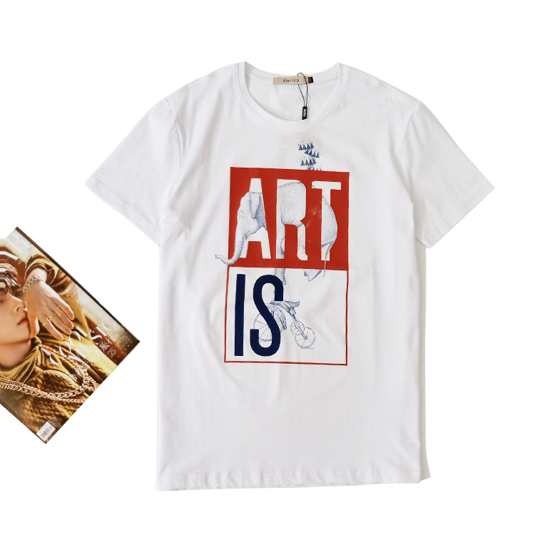 2019 summer new pattern animal pattern printing Simplicity Easy T-shirtin the Women's clothing/Boutique , T-shirt category - from Buy2taobao.com to provide professional Taobao agent buy service