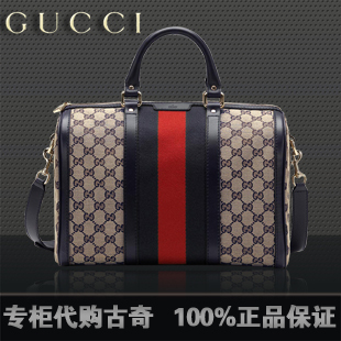 意大利<em>专柜</em>代购<em>正品</em> <em>酷奇</em>GUCC1帆布手提<em>女包</em>