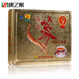  康富来 西洋参原粒袋泡茶(铁盒)2G*40包 抗疲劳